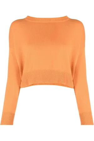 Teddy Cashmere Genova cropped cashmere jumper