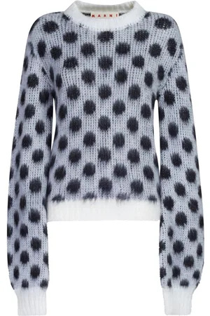 Marni Polka-dot intarsia jumper