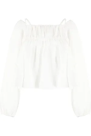 tout a coup Flared-hem blouse