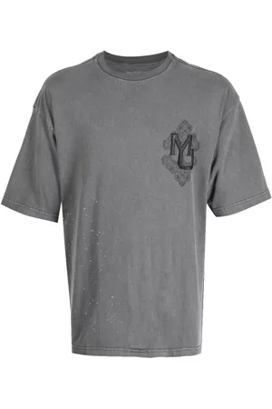 Musium Div. Logo-embroidered cotton T-shirt