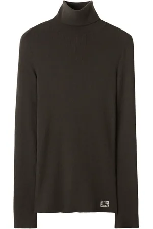 Burberry Equestrian Knight wool-blend roll-neck jumper