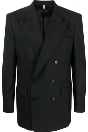 Sunflower Double-breasted wool blazer