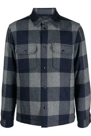 Woolrich Check-pattern shirt jacket