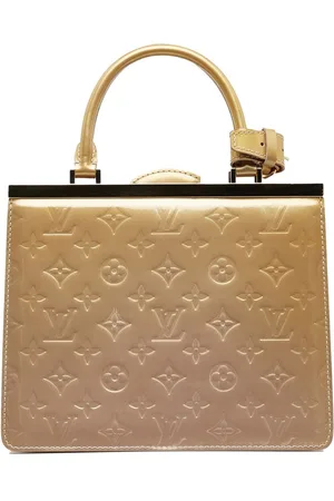 Pre-owned Louis Vuitton 2012 Lockit East West Top-handle Bag In White