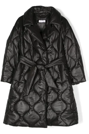 MONNALISA Quilted belted padded coat