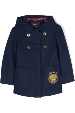 VERSACE Medusa Head-motif hooded coat