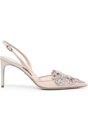 RENE CAOVILLA Veneziana 83mm slingback pumps