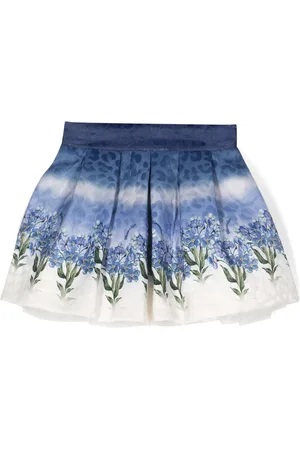 MONNALISA Floral-print skirt