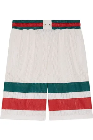Gucci Men's GG-Trimmed Relaxed-Fit Shorts