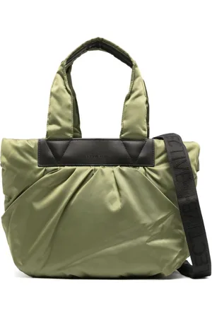 VeeCollective Small Caba logo-strap tote bag
