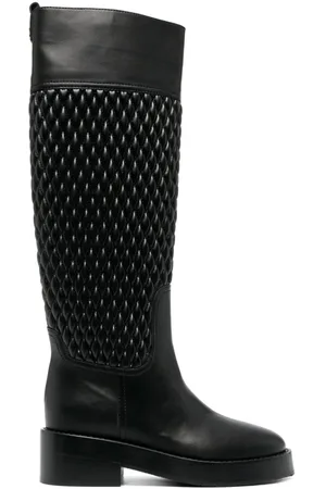Casadei Dome quilted riding boots