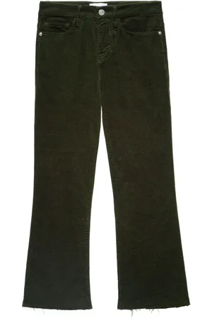 Frame Le Crop flared cropped jeans