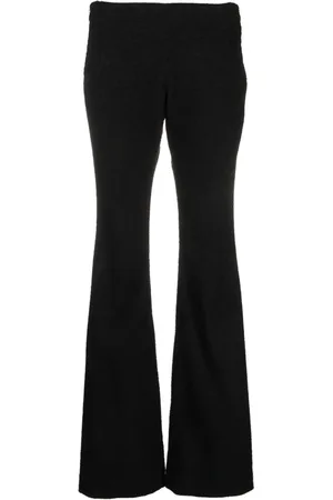 Patou Knitted flared trousers