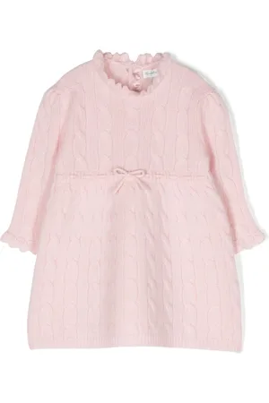 Ralph Lauren Cable-knit cashmere dress