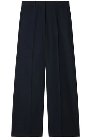 OFF-WHITE Wide-leg wool trousers
