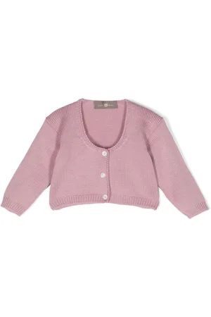 LITTLE BEAR Buttoned virgin wool cardigan