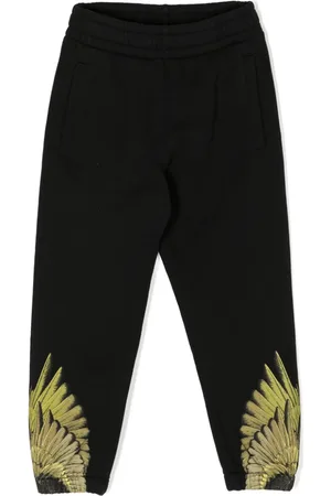 MARCELO BURLON Icon Wings cotton track pants