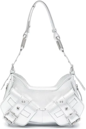 BIASIA Y2K leather shoulder bag
