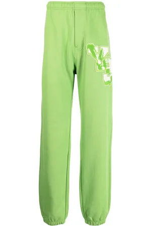 Y-3 GFX FT logo-patch cotton track pants