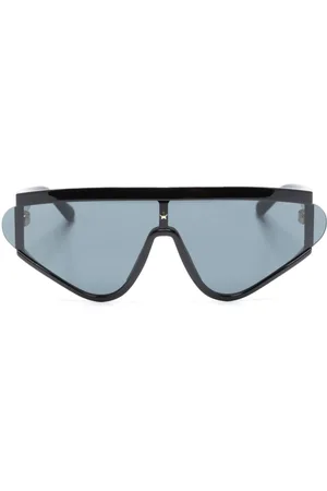 Chiara Ferragni Logo-plaque shield-frame sunglasses