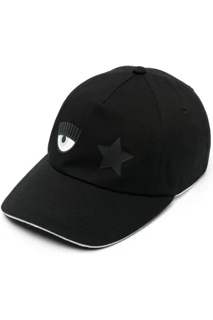 Chiara Ferragni Eyelike-motif cotton baseball cap