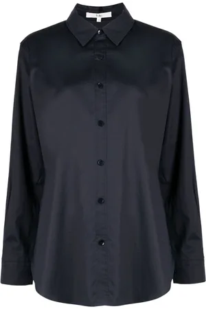 tibi Button-up cotton shirt