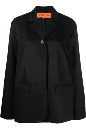STINE GOYA Notched-collar single-breasted blazer
