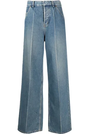 PETAR PETROV High-rise wide-leg jeans