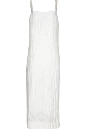 Khaite Fabia textured midi dress