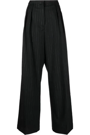 Rohe Striped wide-leg trousers