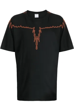 MARCELO BURLON Icon Wings-embroidered cotton T-shirt