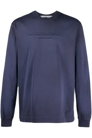 Alexander Wang Logo-embossed cotton sweatshirt