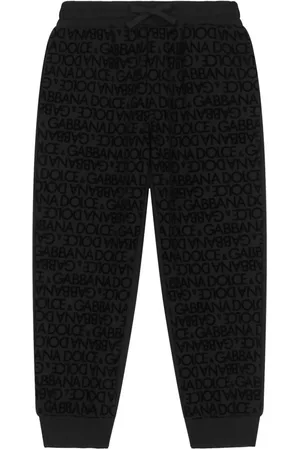 Dolce & Gabbana Logo-print cotton track pants