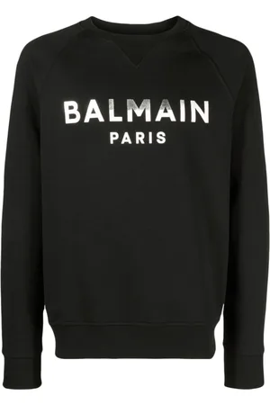 Balmain Logo-print cotton sweatshirt