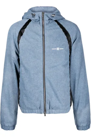 AMIRI Logo-print denim track jacket