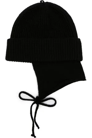Fursac Ribbed-knit wool beanie