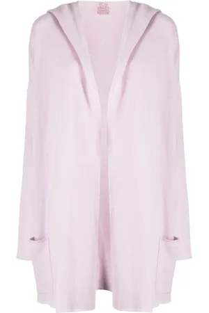 Teddy Cashmere Napoli hooded cashmere cardigan