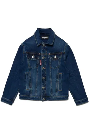 Dsquared2 Logo-patch denim jacket
