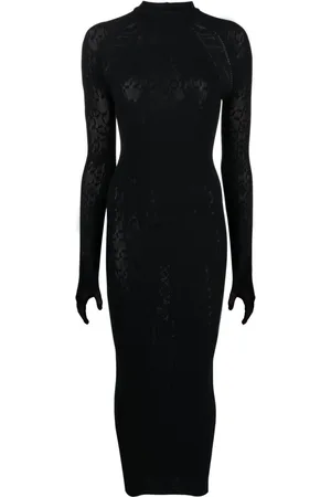 Wolford X Simkhai warp-knit logo maxi dress