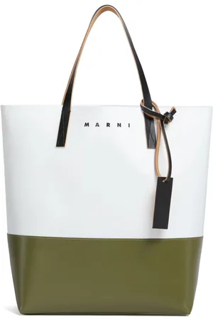 Marni Tribeca debossed-logo tote bag