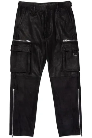 Purple Brand Zipped cargo trousers