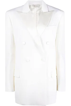 REV Virgin wool double-breasted coat