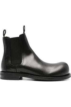 MARTINE ROSE Bulb-toe Chelsea boots