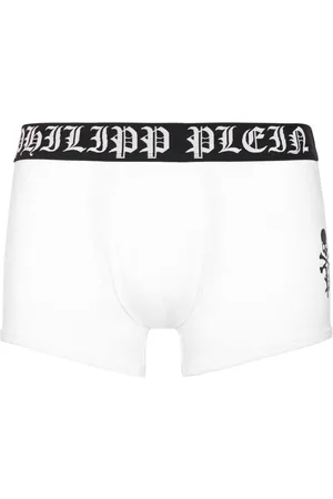 Philipp Plein Skull&Bones logo-print boxer briefs