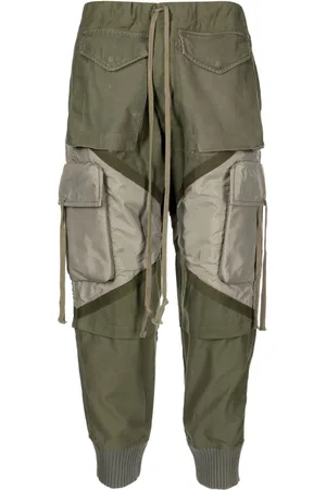 GREG LAUREN Army Jacket cotton trousers