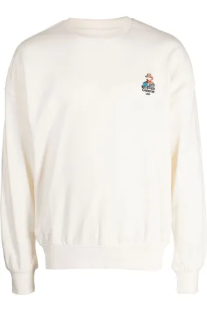 Musium Div. Logo-embroidered cotton sweatshirt