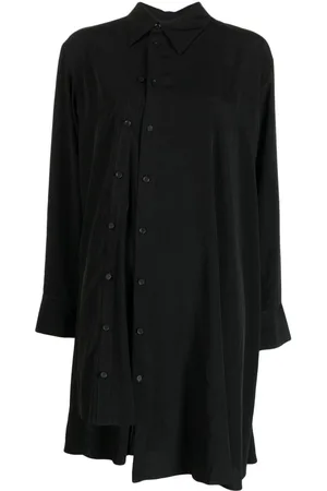 YOHJI YAMAMOTO Asymmetric decorative button-detail shirt