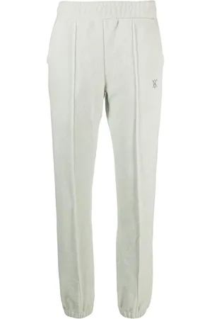 Daily paper Pleat-detail tapered fleece track pants