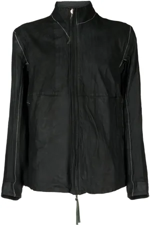 11 BY BORIS BIDJAN SABERI Reversible leather jacket