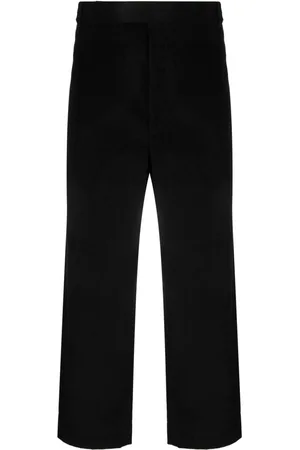 Thom Browne Corduroy RWB-stripe trousers